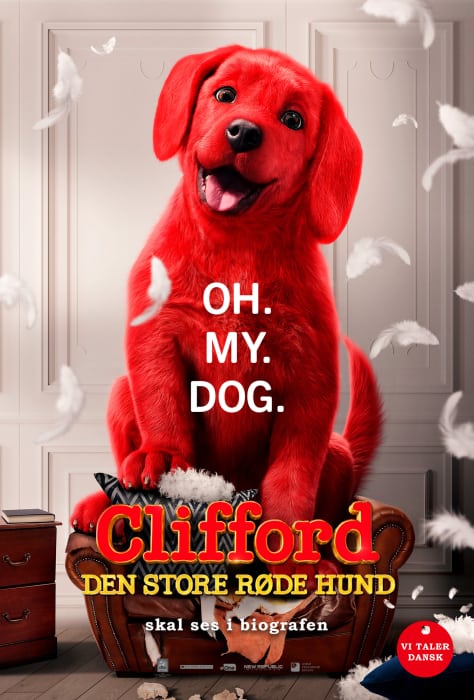 CLIFFORD DEN STORE RØDE HUND filmplakat