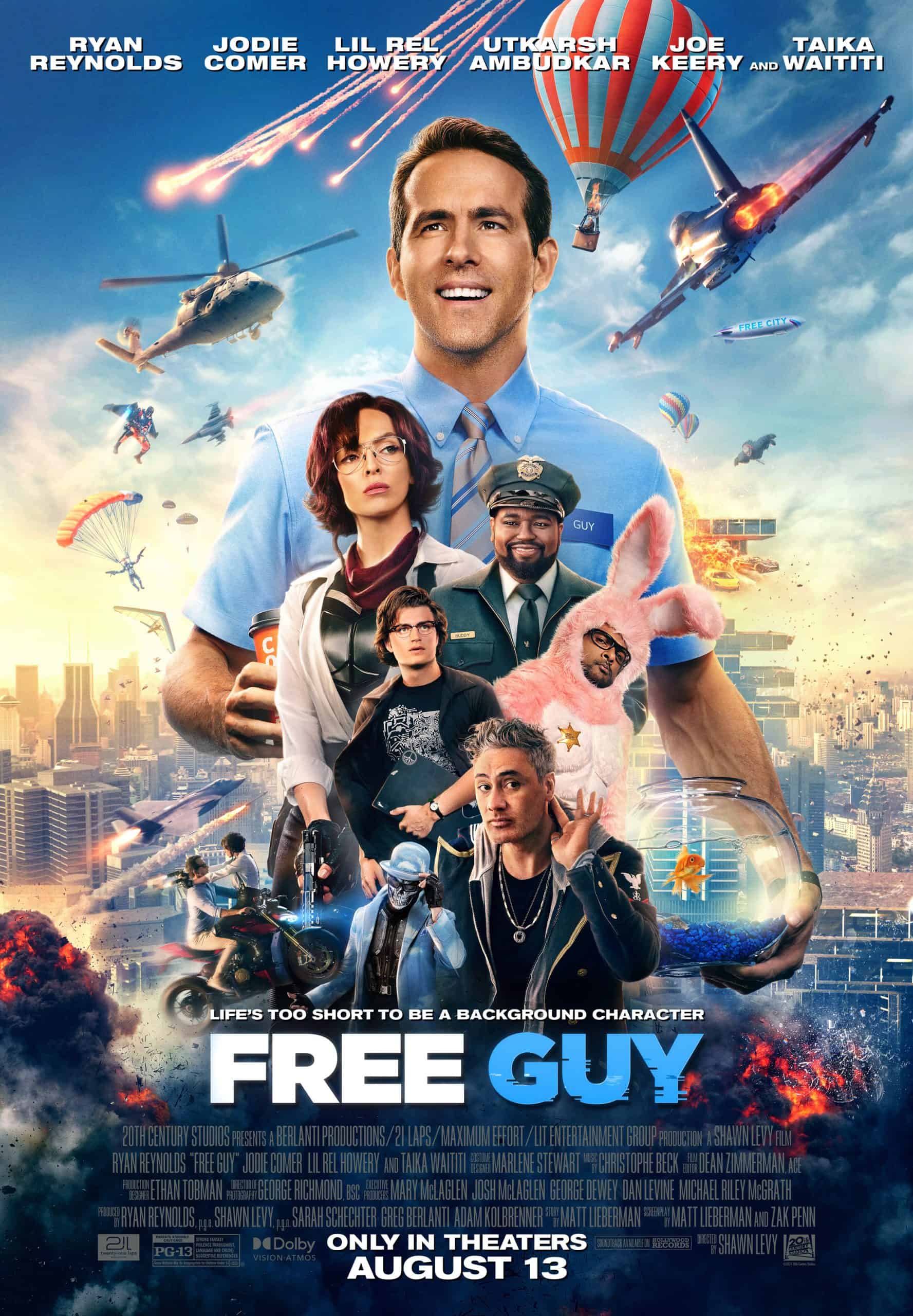 FREE GUY  filmplakat