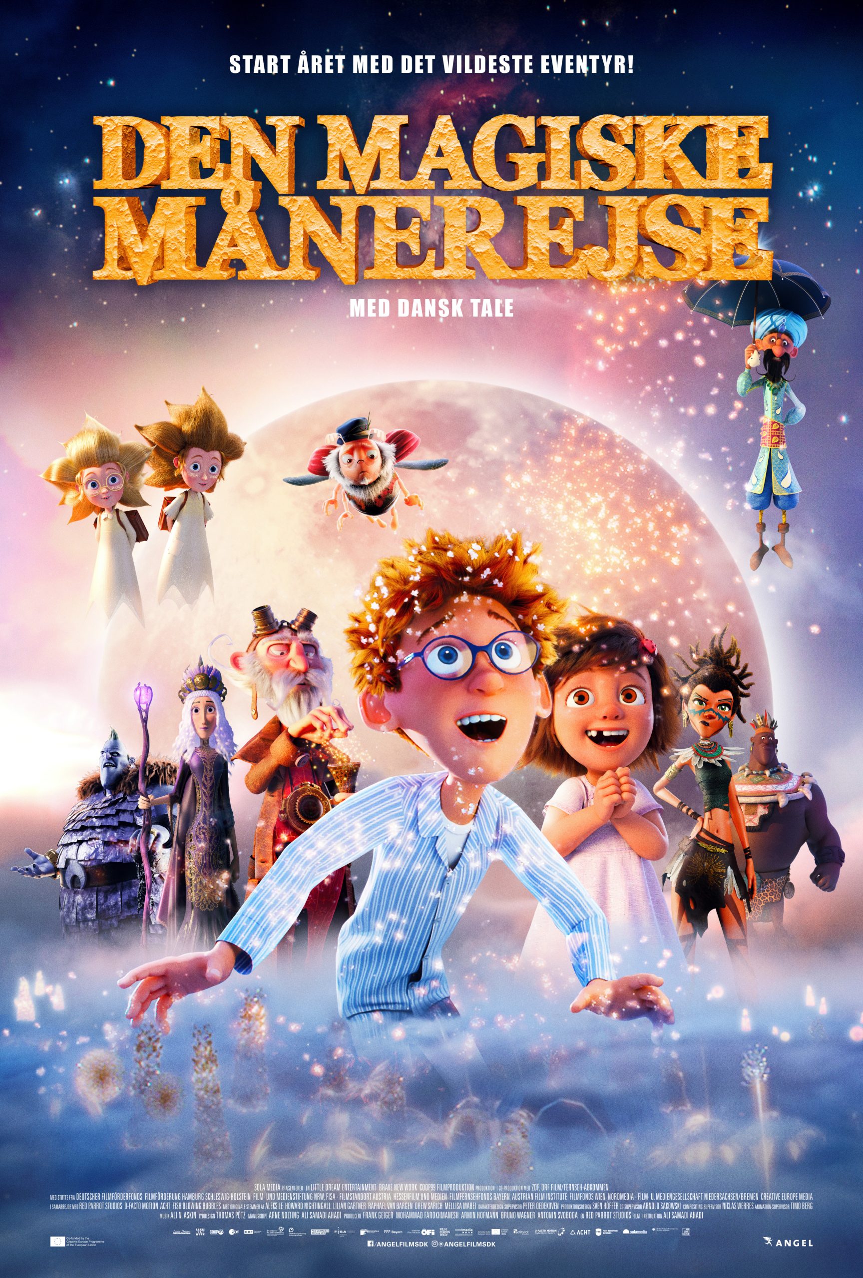 DEN MAGISKE MÅNEREJSE filmplakat