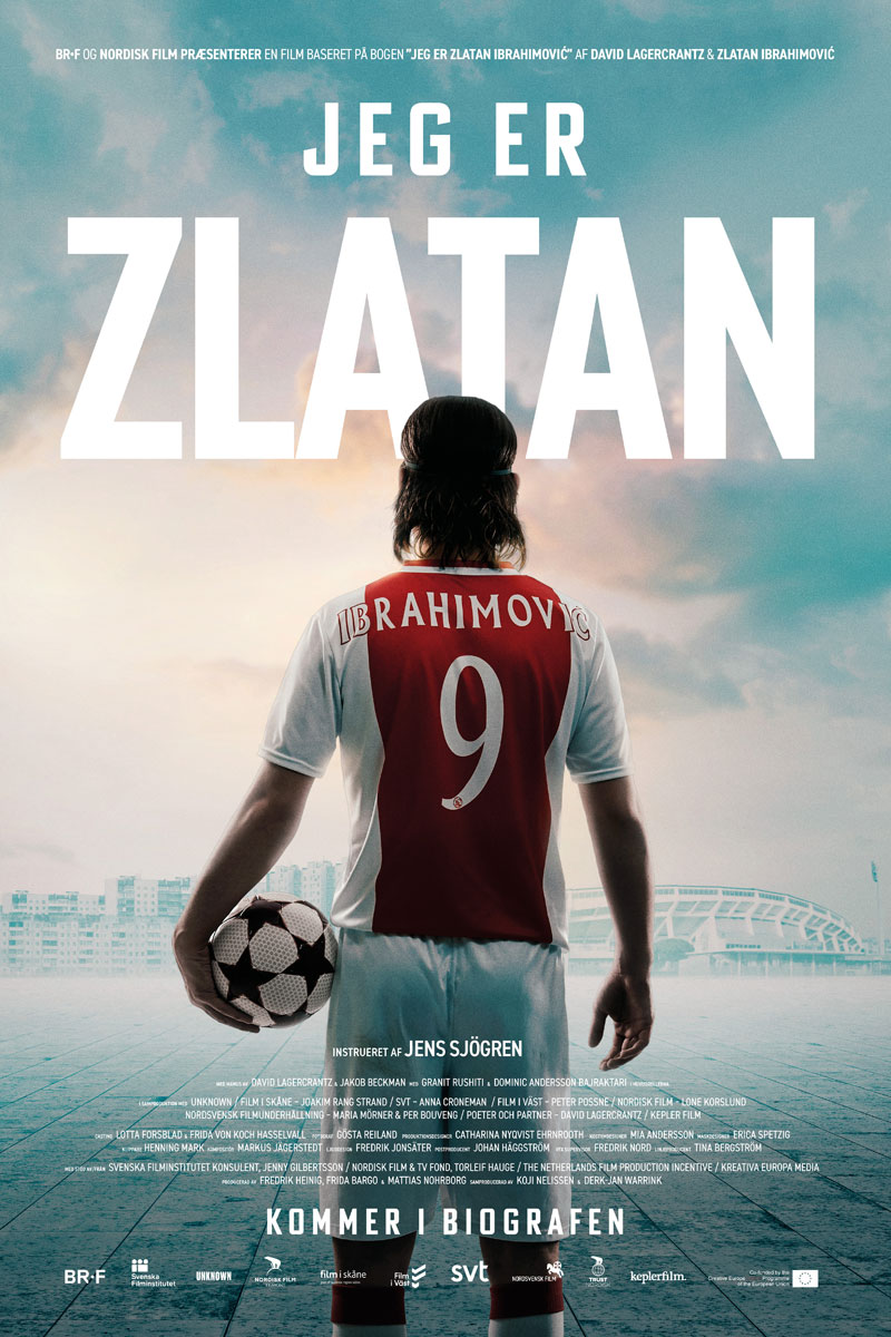 JEG ER ZLATAN filmplakat