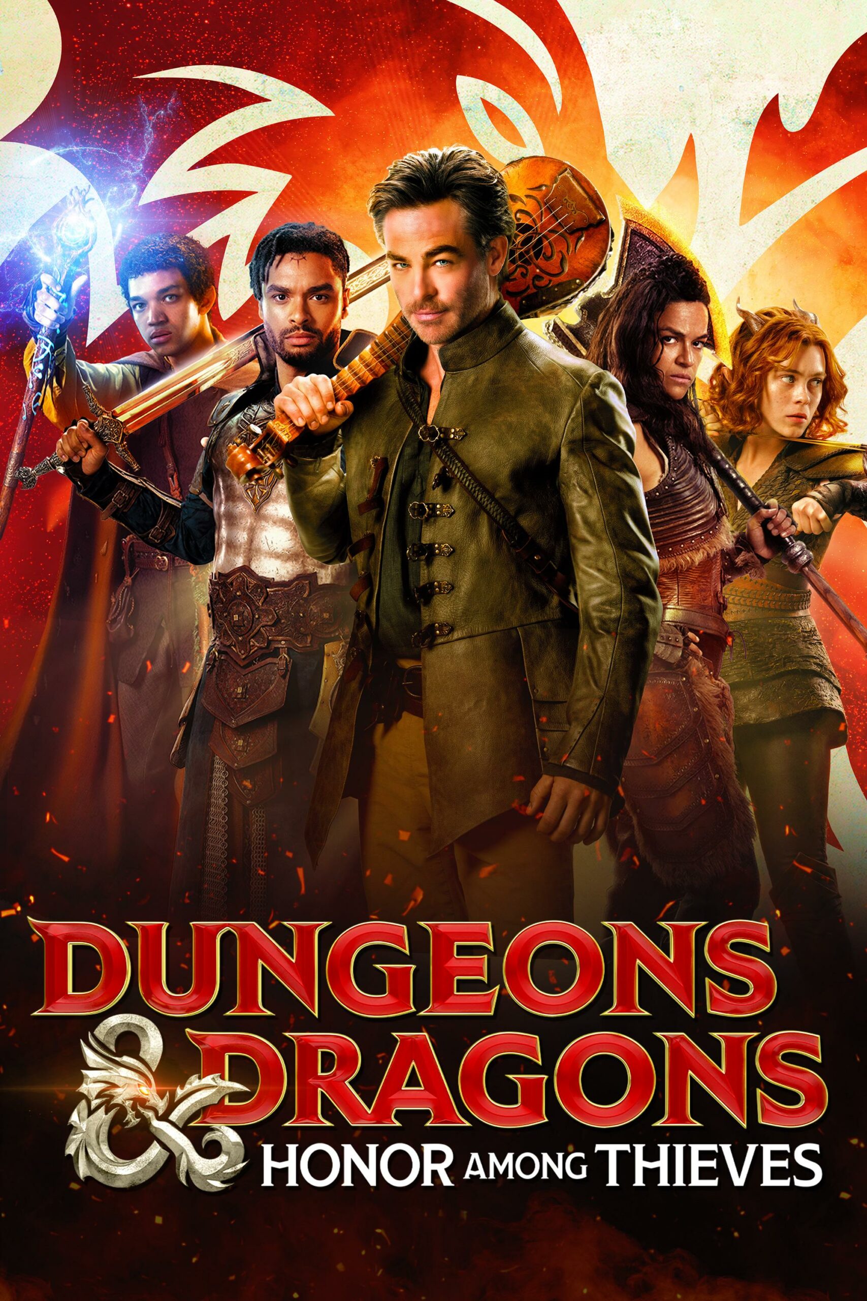 DUNGEONS AND DRAGONS: HONOR AMONGST THIEVES  filmplakat