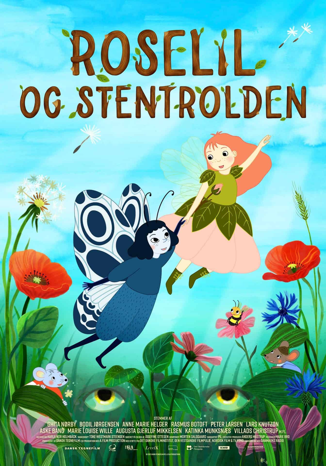 ROSELIL OG STENTROLDEN  filmplakat