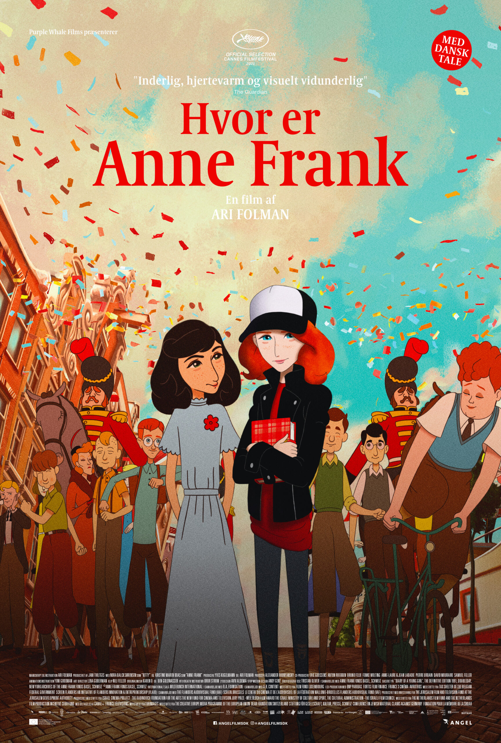 HVOR ER ANNE FRANK filmplakat